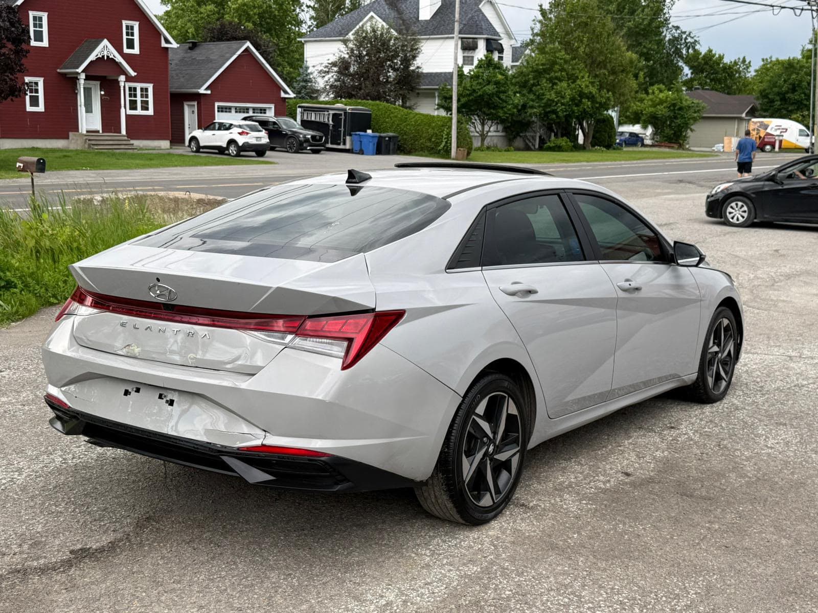 HYUNDAI ELANTRA ULTIMATE véhicule importé du Canada vers la Côte d'Ivoire - DK Vortex