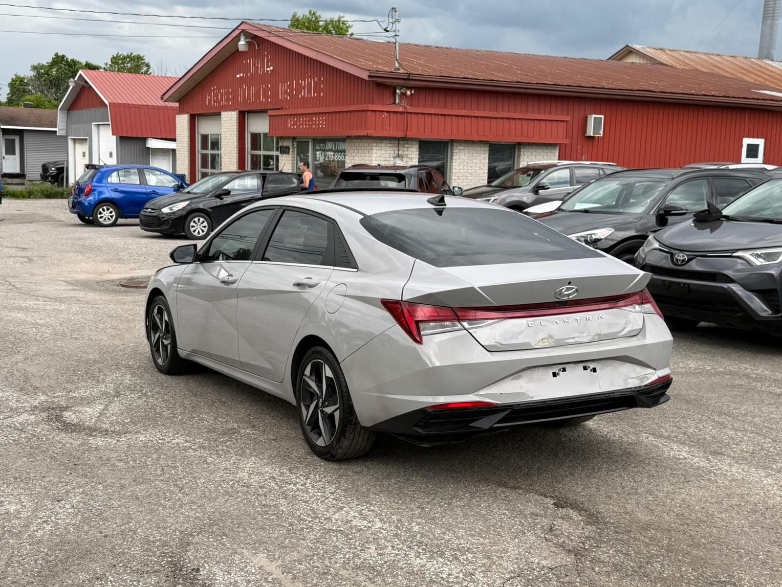 HYUNDAI ELANTRA ULTIMATE véhicule importé du Canada vers la Côte d'Ivoire - DK Vortex
